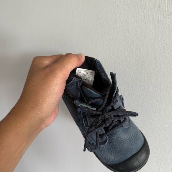 Palladium Kids' Dark Blue Lace-Up Boots - Picture 7 of 7